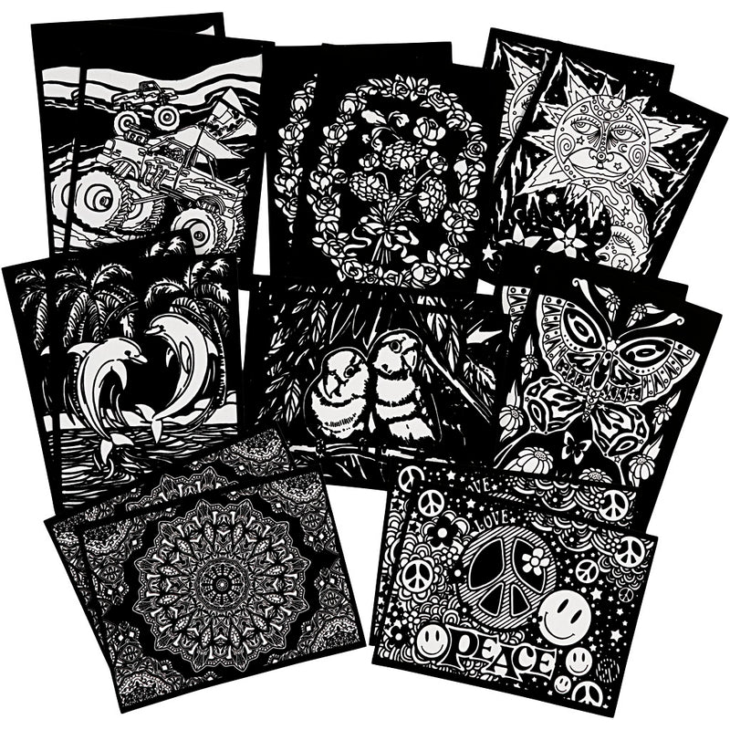 Load image into Gallery viewer, Https: www.cchobby.nl velour-plaatjes-afm-25x19-cm-16-stuk-1-doos
