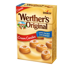 Werther's original minis suikervrij doosje (10x 42gr)