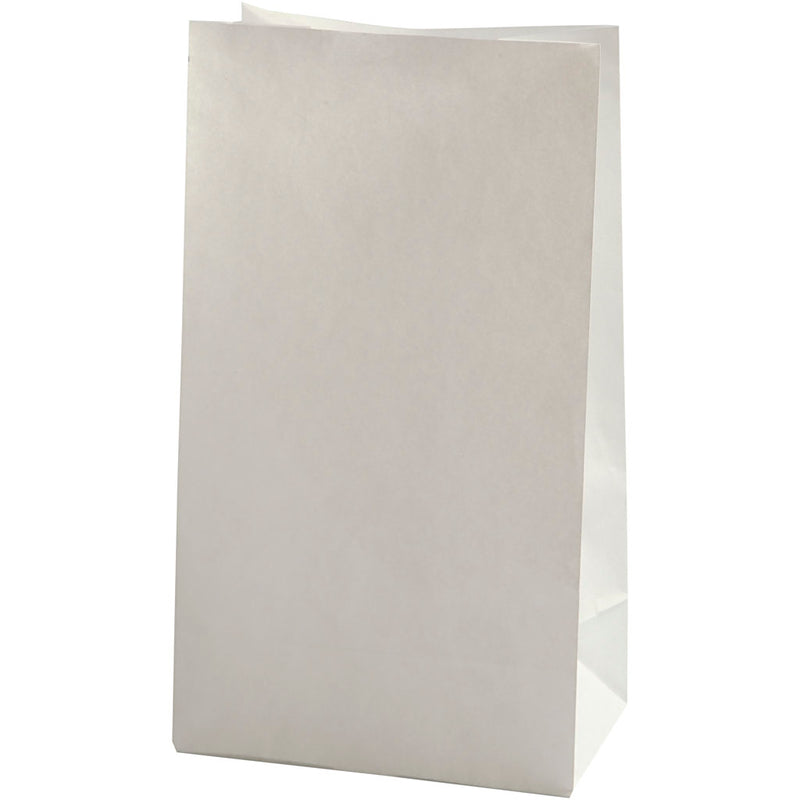 Load image into Gallery viewer, Https: www.cchobby.nl papieren-zakken-h-27-cm-afm-9x15-cm-46-gr-wit-100-stuk-1-doos
