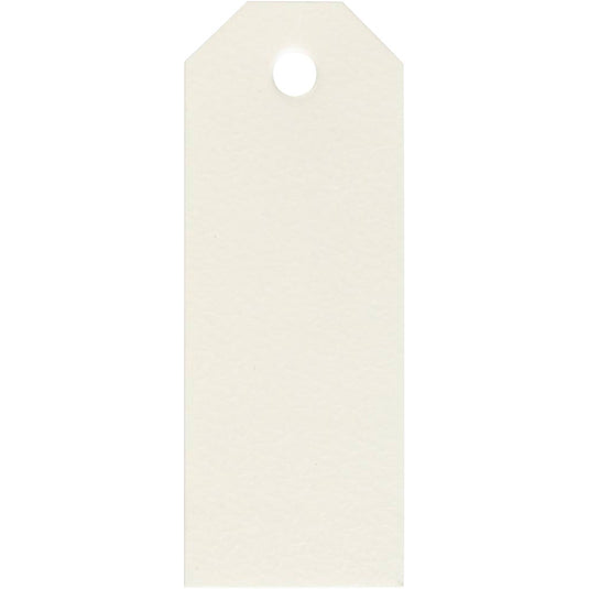 Creativ company manilla-labels, afm 3x8 cm, 220 gr, off-white, 20 stuk 1 doos