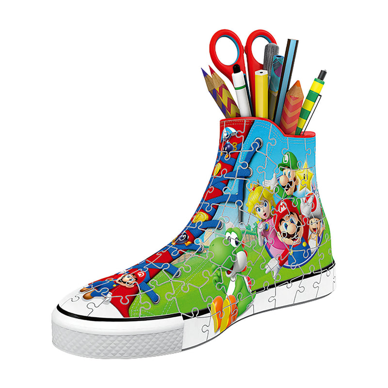 Load image into Gallery viewer, Ravensburger 3d puzzel - sneaker super mario
