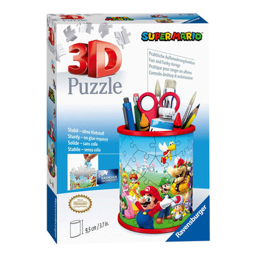 Ravensburger 3d puzzel pennenbak super mario - 54 stukjes