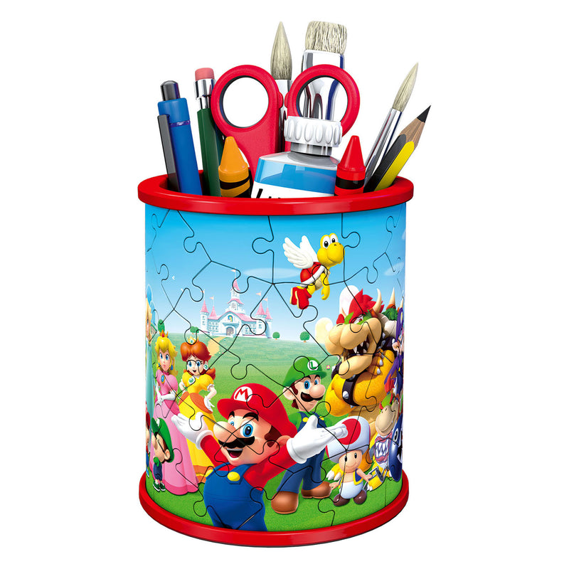 Load image into Gallery viewer, Ravensburger 3d puzzel - pennenbak super mario
