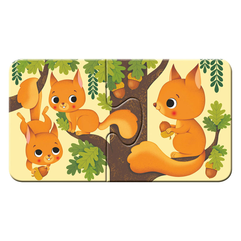 Afbeelding laden in galerijviewer, Ravensburger dieren en hun kleintjes puzzel, 9x2st.

