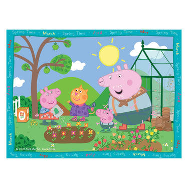Ravensburger puzzel peppa pig: 4 seizoenen - 12+16+20+24 stukjes