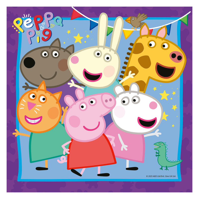 Afbeelding laden in galerijviewer, Ravensburger puzzel peppa pig - legpuzzel - 3x49 stukjes

