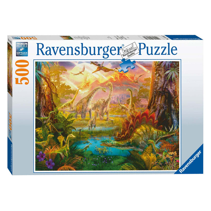 Load image into Gallery viewer, Ravensburger Land van de Dinosauriers Legpuzzel, 500st.
