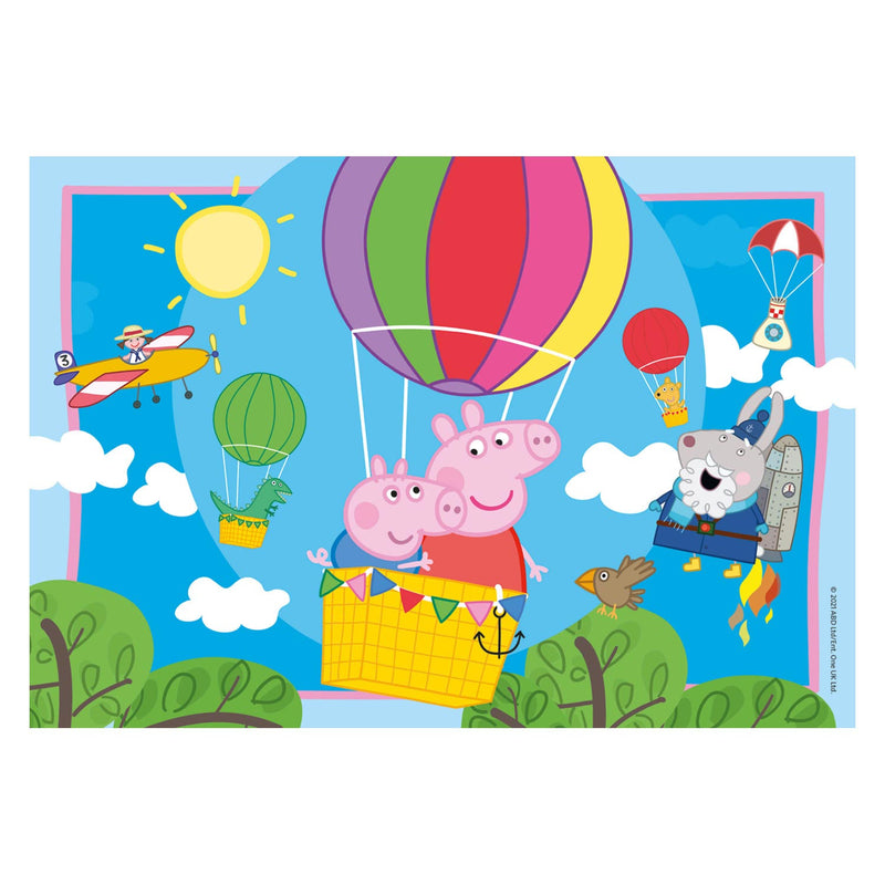 Load image into Gallery viewer, Ravensburger puzzel peppa pig 2x12st
