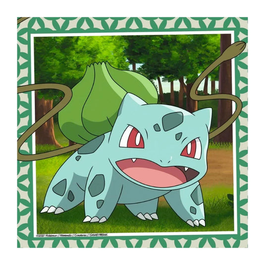 Ravensburger puzzel pokemon 3x49pcs