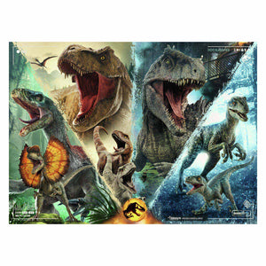 Ravensburger puzzel jurassic world dominion - legpuzzel - 100 xxl stukjes