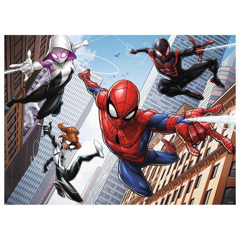 Afbeelding laden in galerijviewer, Ravensburger spiderman de kracht van de spin - legpuzzel - 200 stukjes

