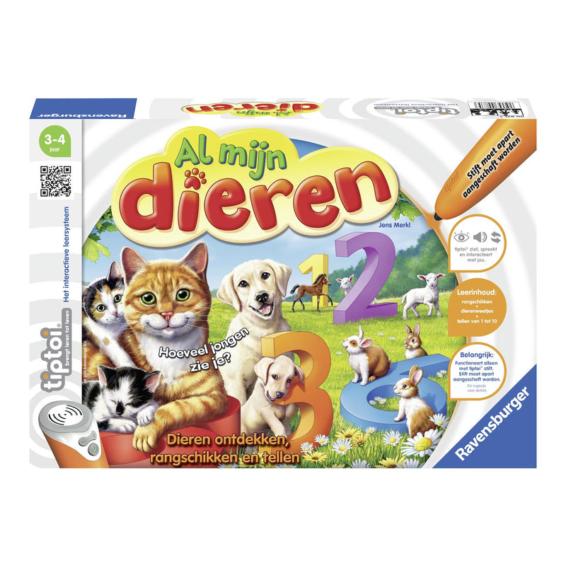 Load image into Gallery viewer, Ravensburger Tiptoi Al Mijn Dieren
