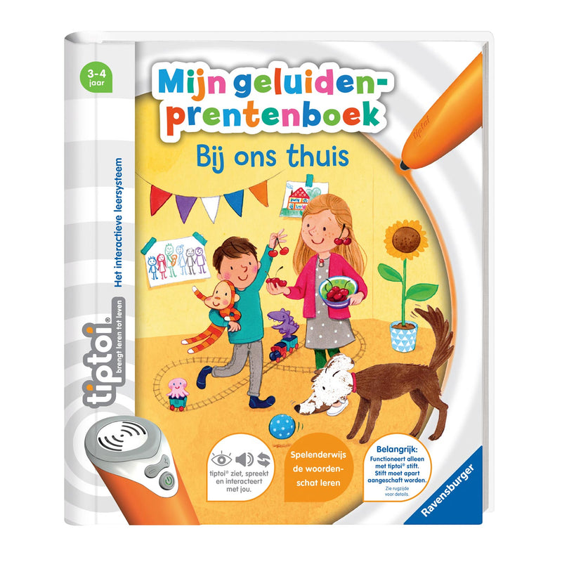 Load image into Gallery viewer, Ravensburger Tiptoi Mijn Geluiden Prentenboek Bij ons Thuis
