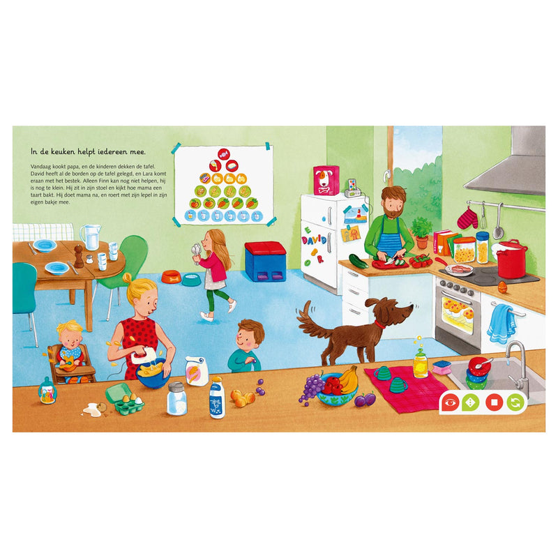 Load image into Gallery viewer, Ravensburger Tiptoi Mijn Geluiden Prentenboek Bij ons Thuis
