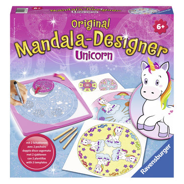 Ravensburger mandala-designer 2in1 - eenhoorn