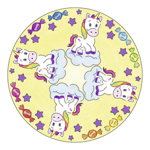 Ravensburger mandala-designer 2in1 - eenhoorn