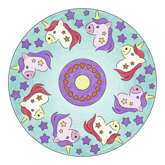 Mandala-Designer 2in1 - Eenhoorn
