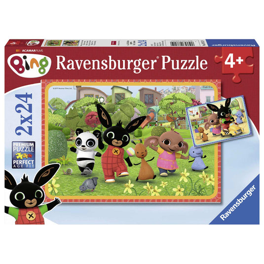 Ravensburger bing puzzel, 2x24st.
