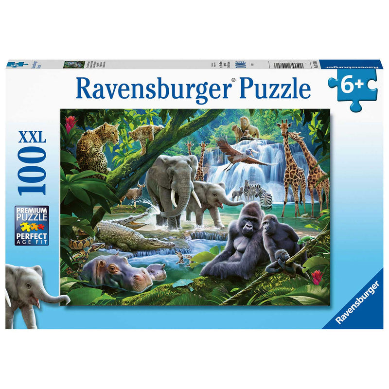 Load image into Gallery viewer, Ravensburger jungle dieren, 100st. xxl
