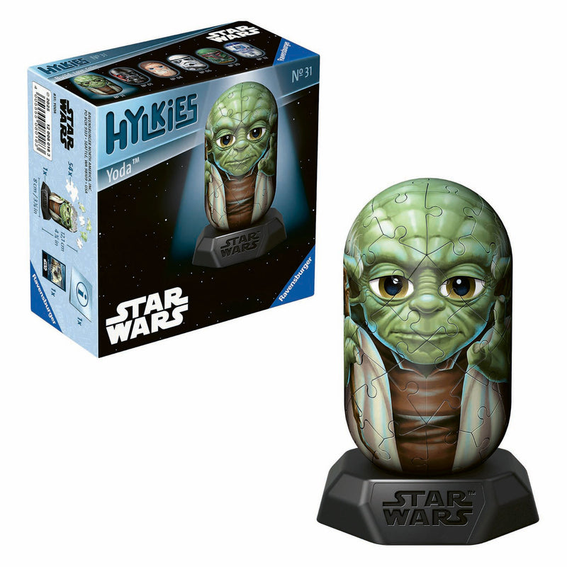 Load image into Gallery viewer, Ravensburger 3d puzzel hylkies star wars yoda - 54st.
