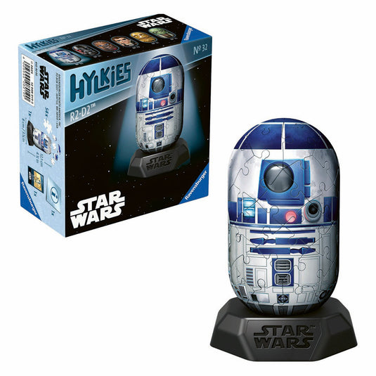 Ravensburger 3d puzzel hylkies star wars r2d2 - 54st.