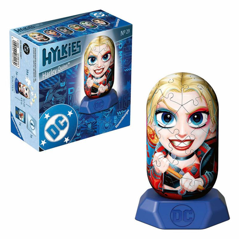 Load image into Gallery viewer, Ravensburger 3d puzzel hylkies dc harley quinn - 54st.

