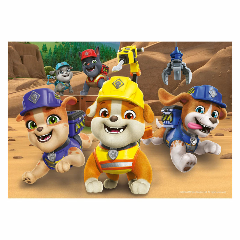 ギャラリービューアに画像をロードする, Ravensburger legpuzzel paw patrol rubble crew - 2x12 stukjes karton.
