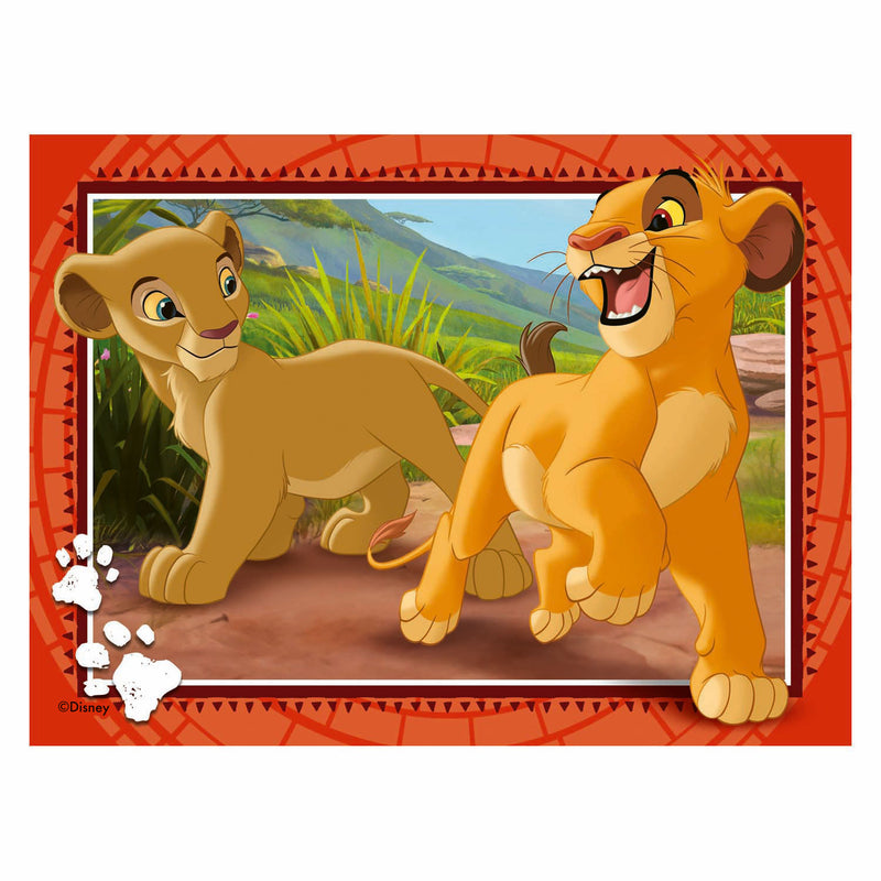 Load image into Gallery viewer, Ravensburger the lion king 4-in-1 puzzel
