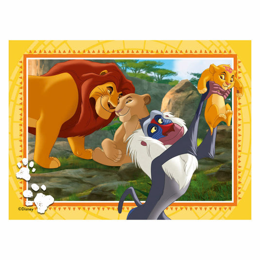 Ravensburger puzzel the lion king - legpuzzel - 12, 16, 20, 24 stukjes