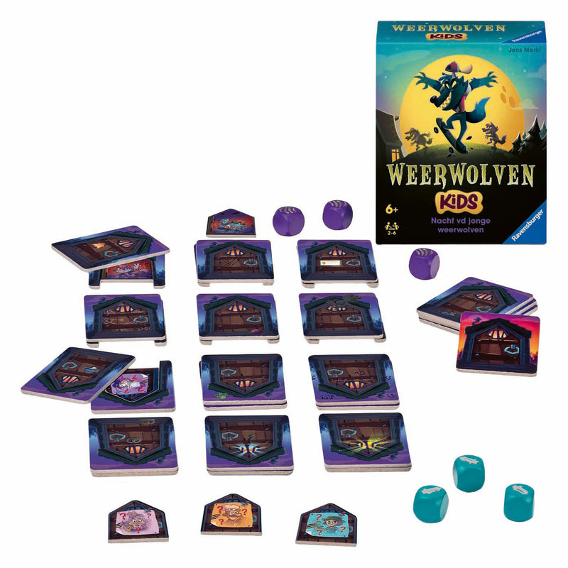 Cargue la imagen en el visor de la galería, Ravensburger weerwolven kids - nacht van de jonge weerwolven
