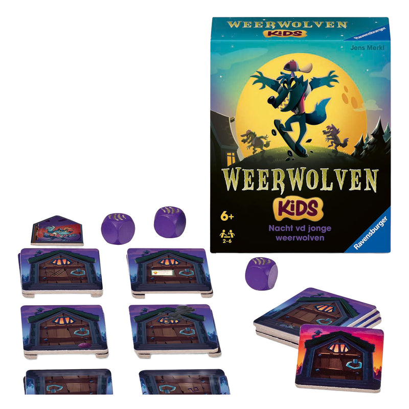 Afbeelding laden in galerijviewer, Ravensburger weerwolven kids - nacht van de jonge weerwolven

