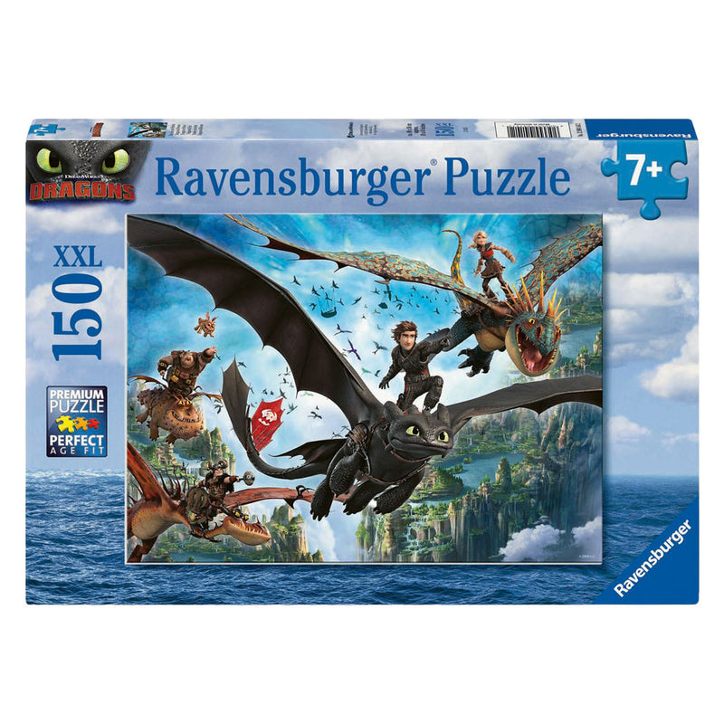 Load image into Gallery viewer, Ravensburger legpuzzel draken en helden - 150st. xxl
