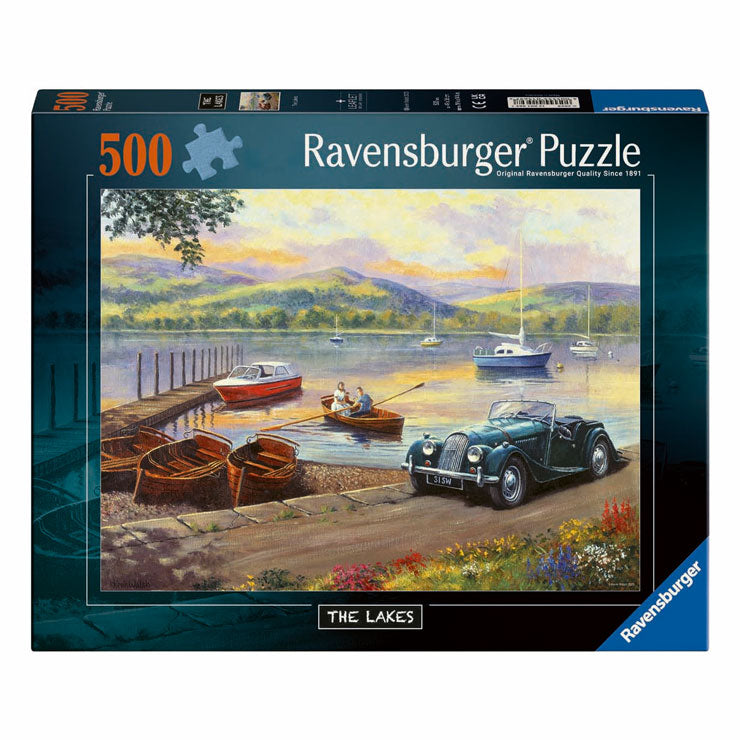 Load image into Gallery viewer, Ravensburger legpuzzel de meren - 500st.
