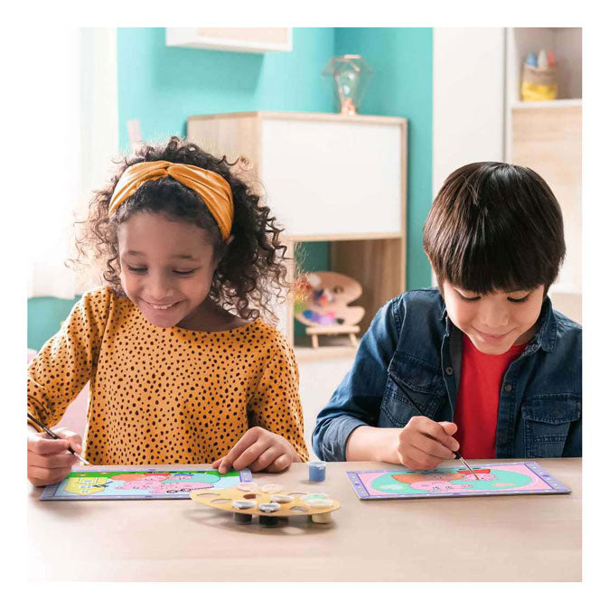 Afbeelding laden in galerijviewer, Ravensburger schilderen op nummer peppa pig familie creatief speelgoed.
