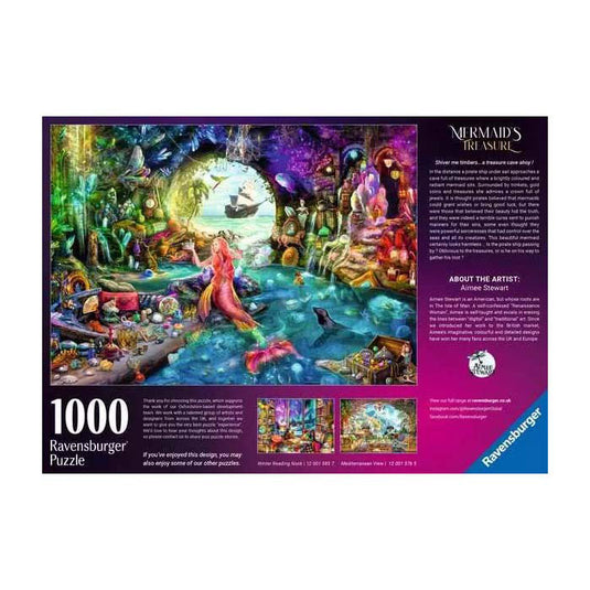 Ravensburger legpuzzel meerminnenschat - 1000st.