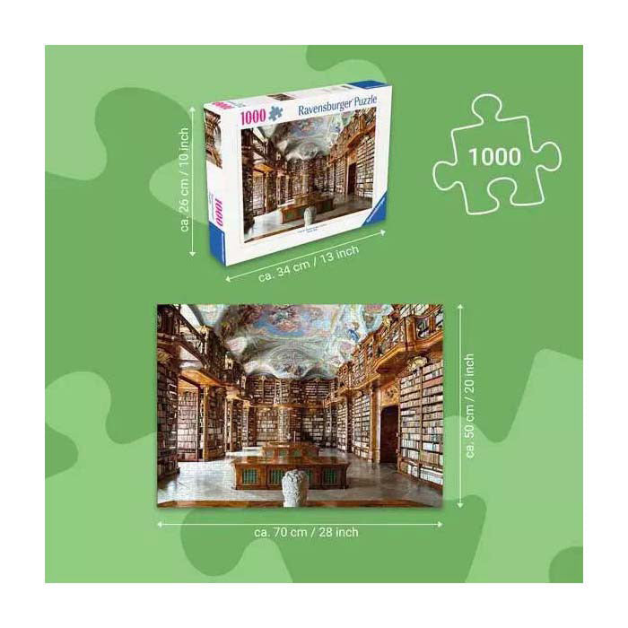 ギャラリービューアに画像をロードする, Ravensburger st. florian monastary oostenrijk public library puzzel (1000 stukjes)
