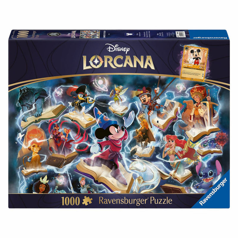 Afbeelding laden in galerijviewer, Ravensburger legpuzzel disney lorcana glimmers of the realm: steel - 1000st.
