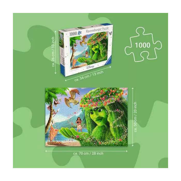 Afbeelding laden in galerijviewer, Ravensburger puzzel vaiana 1000 stukjes
