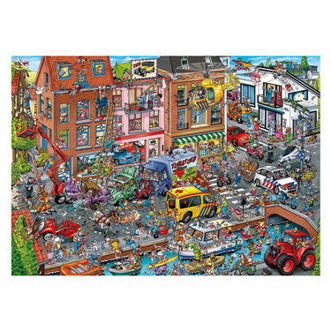 Ravensburger ray's comic series - time travel 3 - modern time - 1000 stukjes legpuzzel