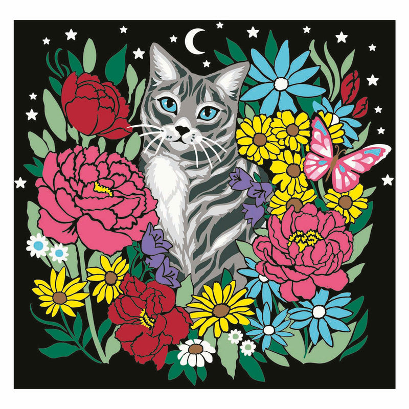 ギャラリービューアに画像をロードする, Ravensburger schilderen op nummer set pixie cold kat creatief pakket.
