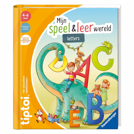 Ravensburger tiptoi boek mijn speel en leer wereld letters