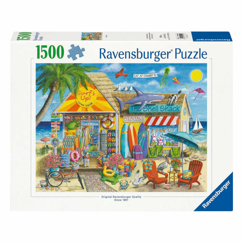 Load image into Gallery viewer, Ravensburger legpuzzel surf's up - 1500st.
