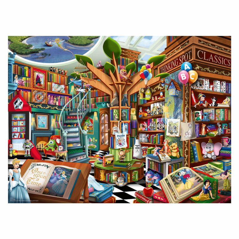 Chargez l'image dans la visionneuse de la galerie, Ravensburger legpuzzel disney verhalenboek - 1500st.
