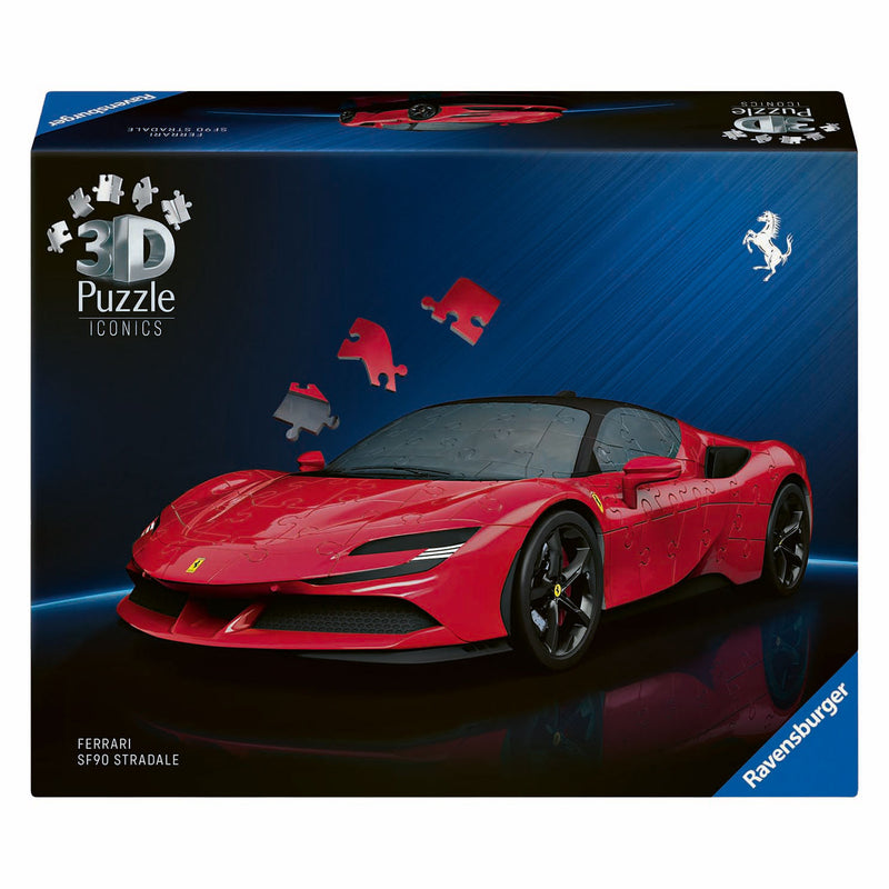 Load image into Gallery viewer, Ravensburger 3d puzzel iconics ferrari sf90 stradale - 163st.
