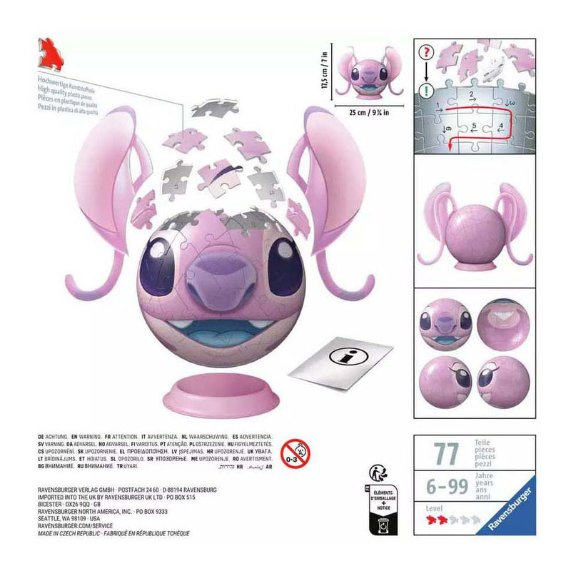 Load image into Gallery viewer, Ravensburger 3d puzzel disney angel
