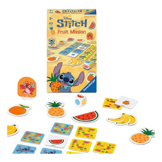 Ravensburger stitch fruit mission spel - 2-4 spelers