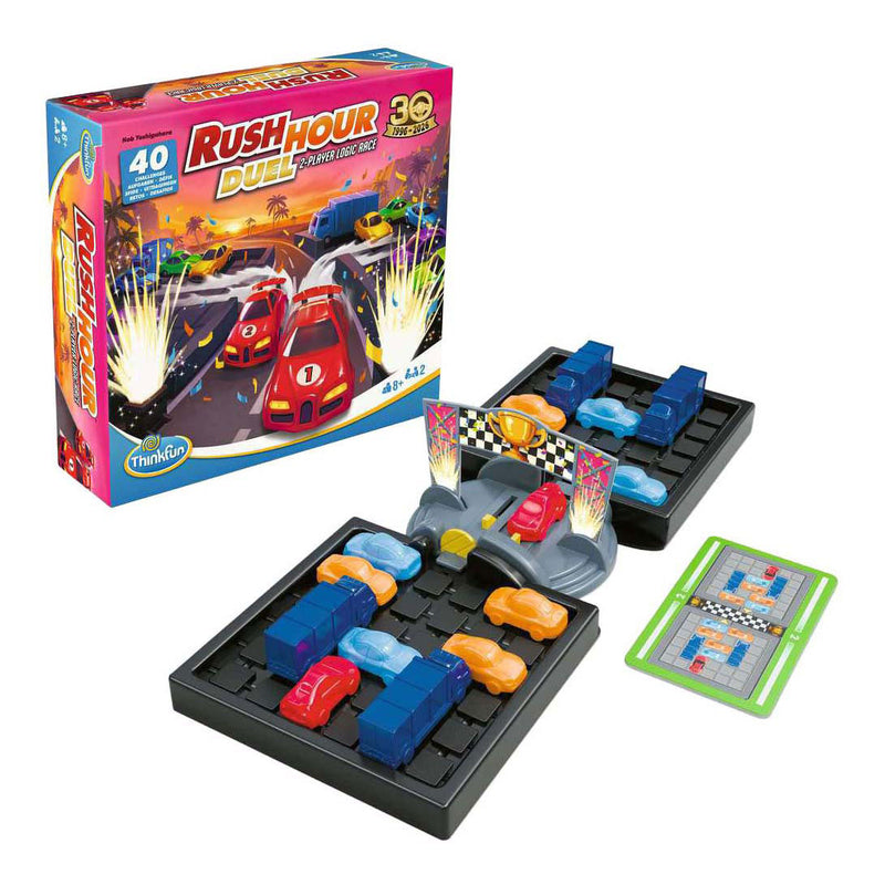 Afbeelding laden in galerijviewer, Thinkfun – rush hour duel – logicaspel – vanaf 8 jaar
