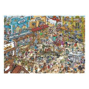 Ravensburger – ray’s comic series: movie set 1 – western – cartoon legpuzzel – 1000 stukjes