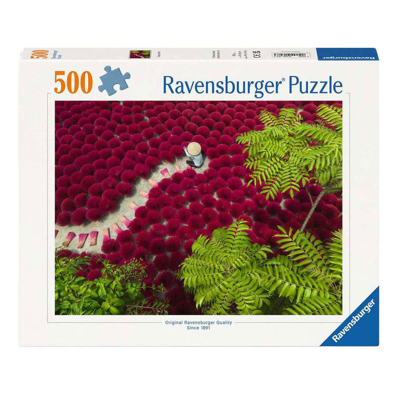 Load image into Gallery viewer, Ravensburger legpuzzel a sea of red - 500st.
