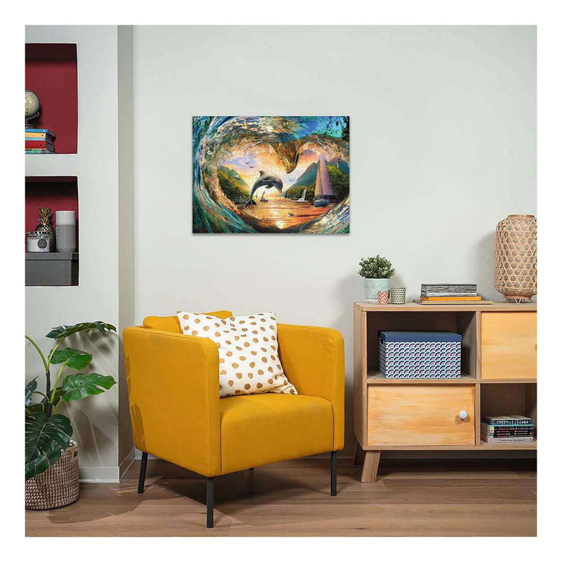 Load image into Gallery viewer, Ravensburger puzzel sunset splash 1000st
